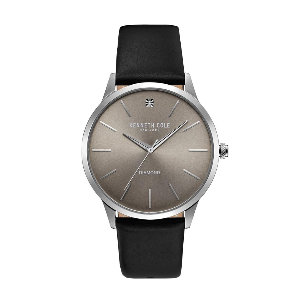 Kenneth Cole New York Watch For Men with Black Leather Kenneth Cole New York Watch For Men with Black Leather