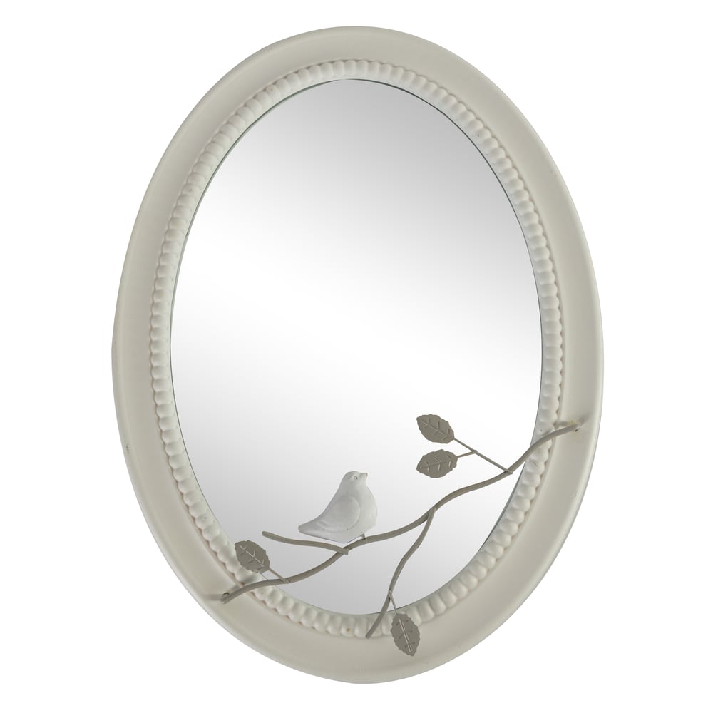 Wall Mirror Circular White