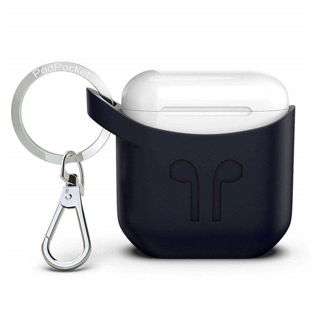 Podpocket Silicone Case Black For Apple Airpod Podpocket Silicone Case Black For Apple Airpod