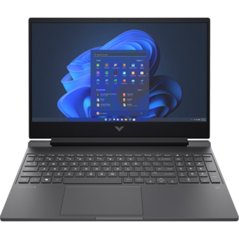 HP (2021) Gaming Laptop - AMD Ryzen 7-5800H / 15.6inch FHD / 512GB SSD / 16GB RAM / 4GB AMD Radeon RX 6500M Graphics / Windows 11 Home / English & Arabic Keyboard / Silver / Middle East Version - [15-FB0018NE]
