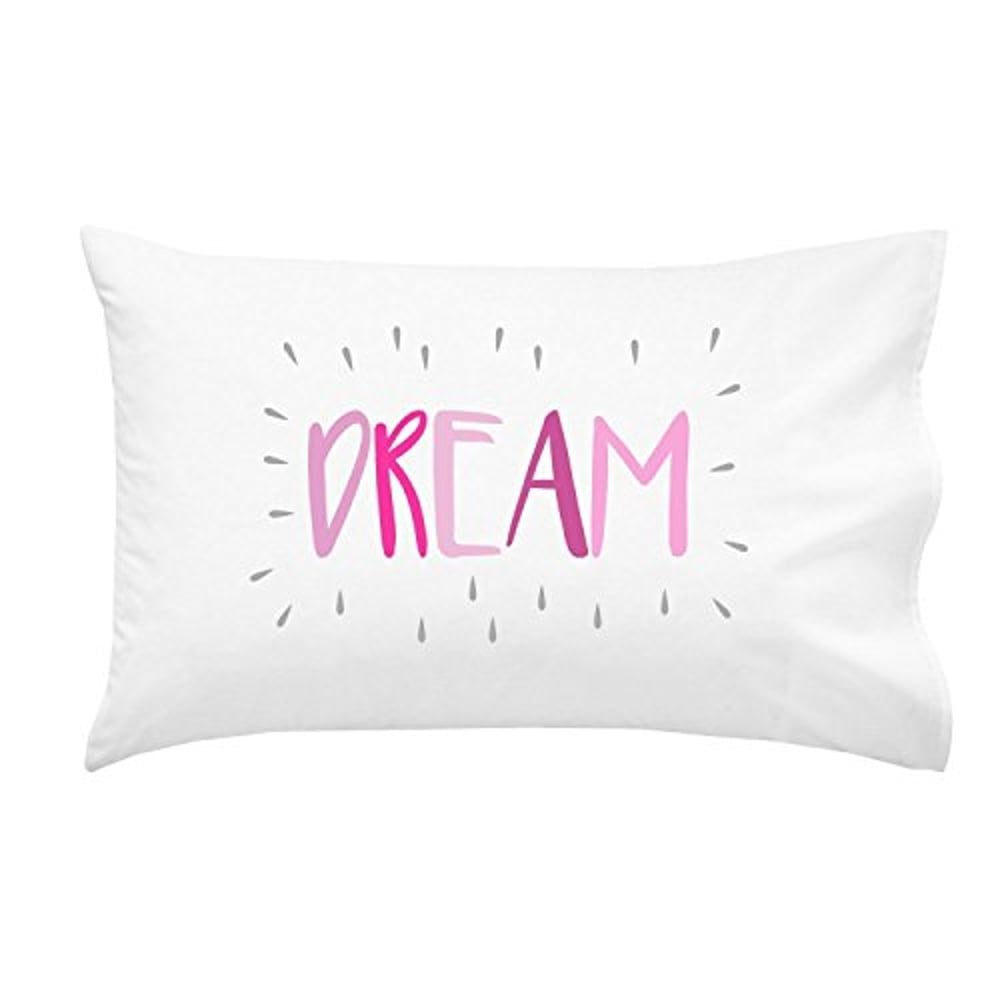 Oh, Susannah Dream Kids Pillowcase Pink Grey - Fun Toddler Pillow Case (1 20X30 Inch Standard Size Pillowcase) Kids Room Decor Oh, Susannah Dream Kids Pillowcase Pink Grey - Fun Toddler Pillow Case (1 20X30 Inch Standard Size Pillowcase) Kids Room Decor