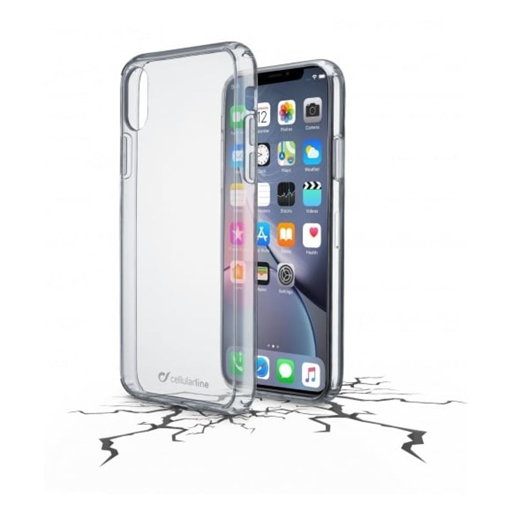 Cellular Line Back Case Clear For iPhone XR
