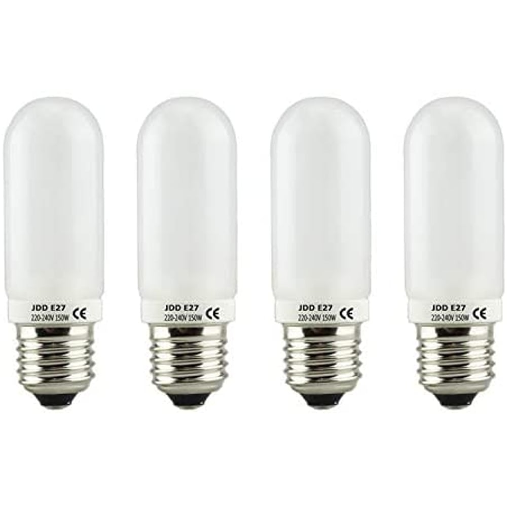 Coopic 4pcs Jdd E27 220-240v 150w Studio Photography Flash Bulb Modeling Led Strobe Lamp Coopic 4pcs Jdd E27 220-240v 150w Studio Photography Flash Bulb Modeling Led Strobe Lamp