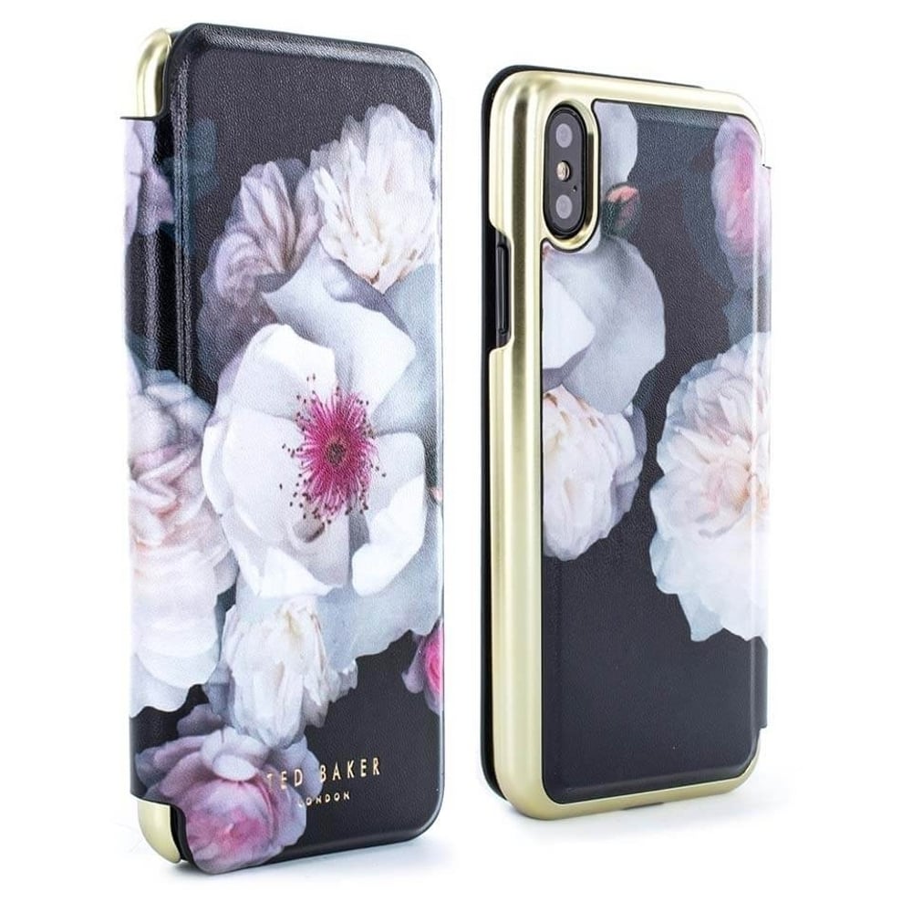 Proporta Ted Baker Mirror Folio Case Chelsea Black For iPhone X
