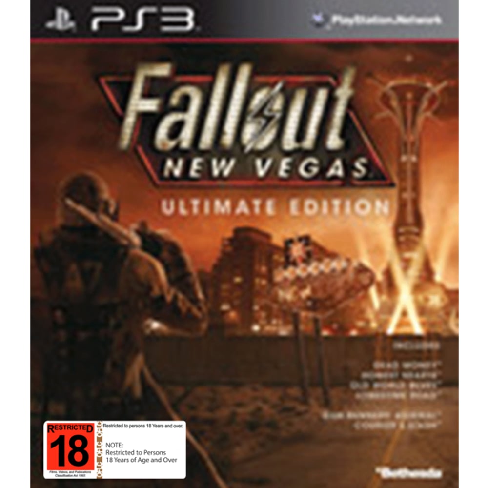 PS3 FALLOUT NEW VEGAS ULTIMATE EDITION PS3 FALLOUT NEW VEGAS ULTIMATE EDITION