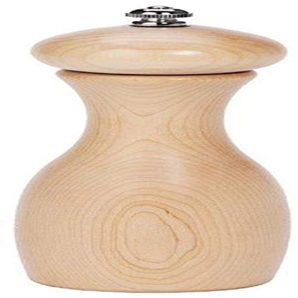 Fletchers Mill Fletchers' Mill Marsala Collection Salt Mill, Maple - 7 Inch, Adjustable Coarseness Fine To Coarse, Made In U.S.A.