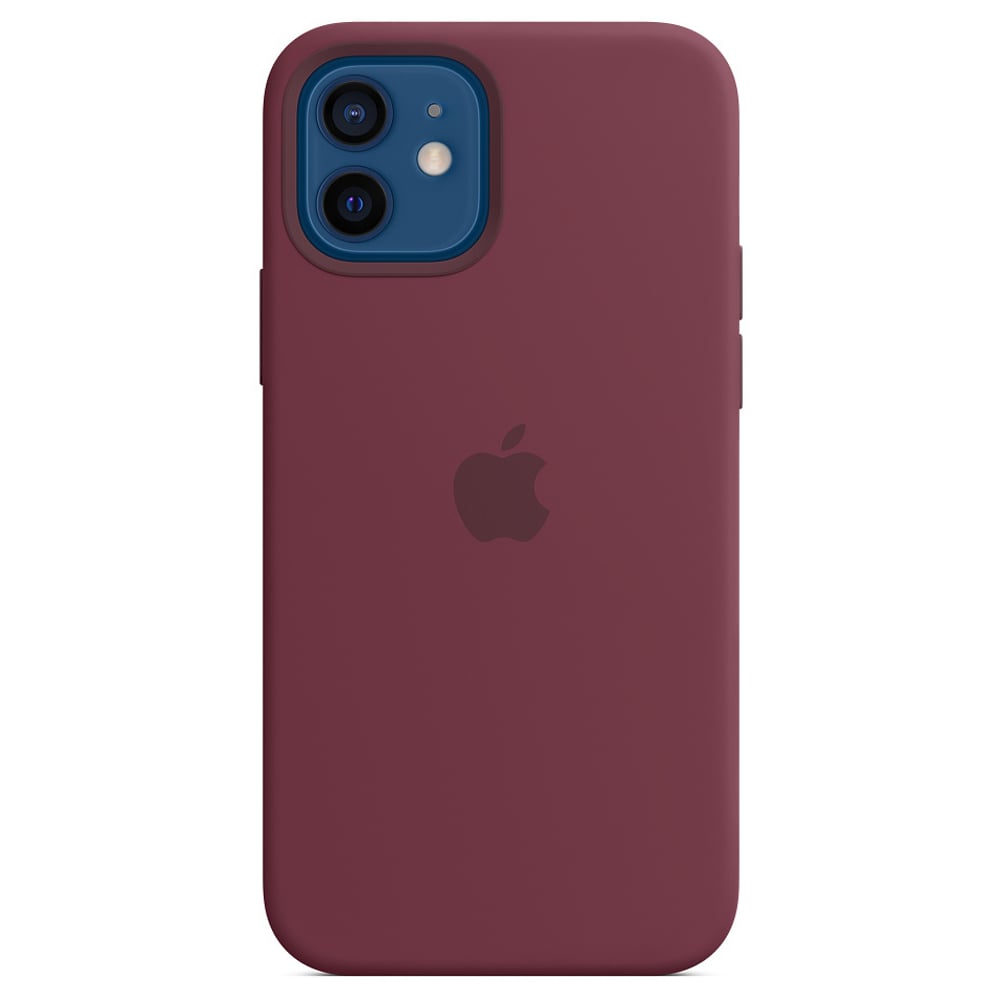 Apple iPhone 12 | 12 Pro Silicone Case with MagSafe - Plum