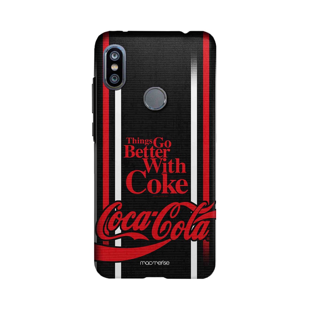 Better With Coke Black - Sleek Case for Xiaomi Redmi Note 6 Pro Better With Coke Black - Sleek Case for Xiaomi Redmi Note 6 Pro