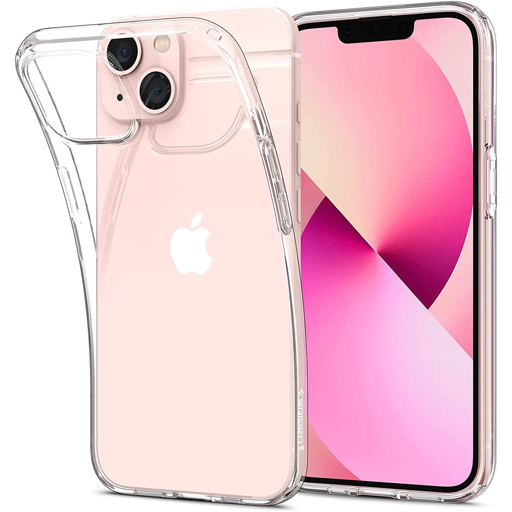 Spigen Liquid Crystal Designed For Iphone 13 Mini Case Cover - Crystal Clear