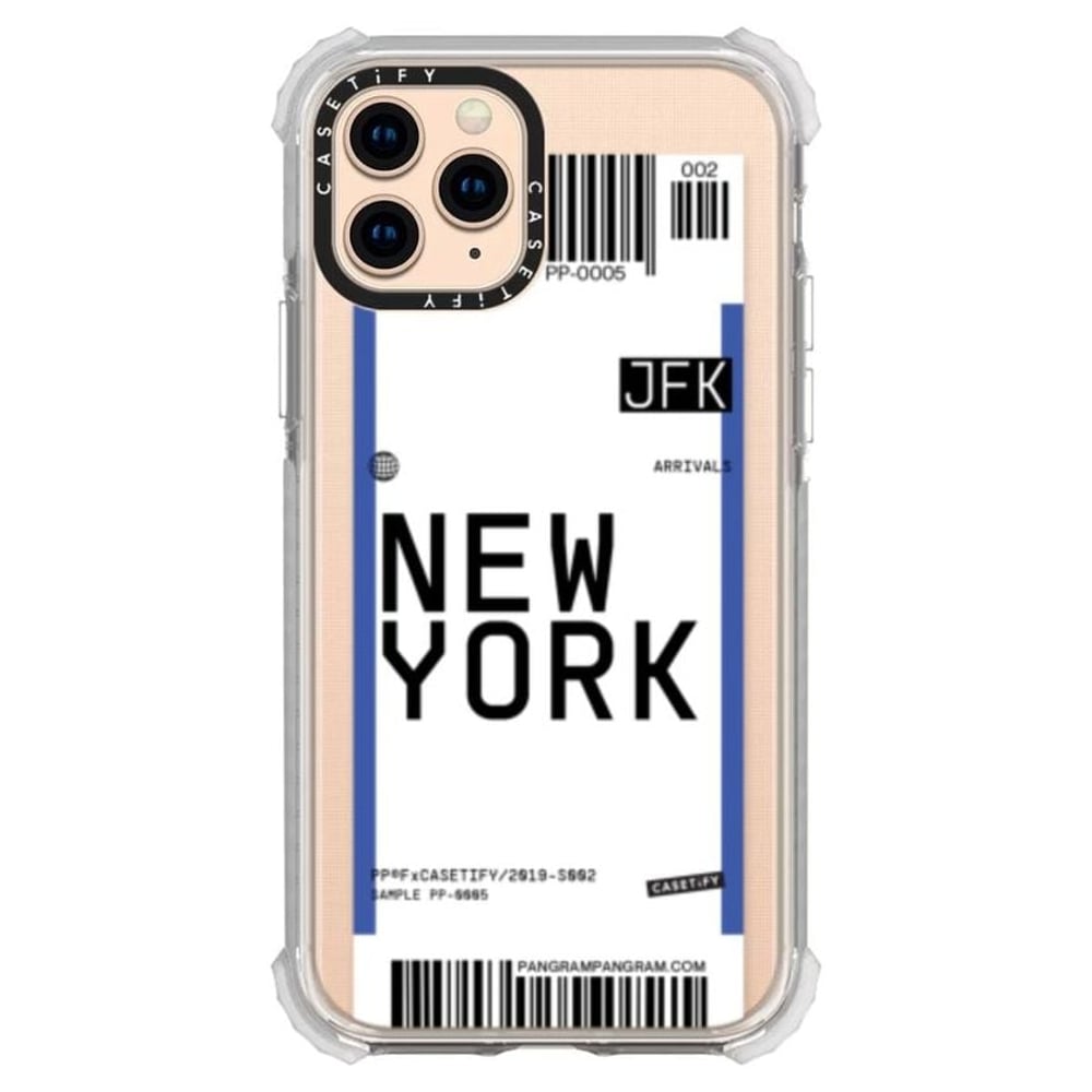 Casetify Pangram Collection Impact Case iPhone 11 Pro New York