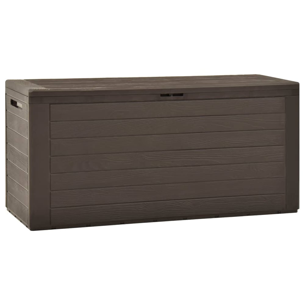 vidaXL Garden Storage Box Brown 116x44x55 cm vidaXL Garden Storage Box Brown 116x44x55 cm