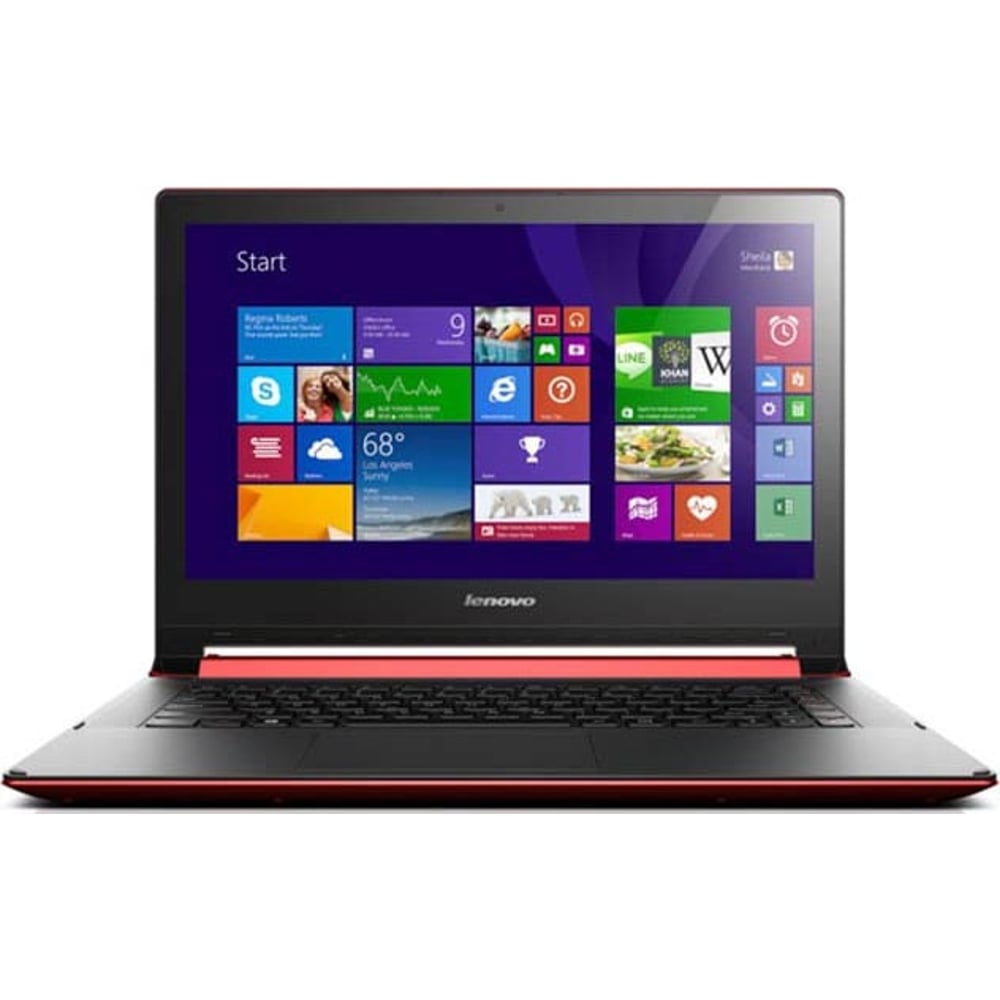 Lenovo Flex 2 Convertible Touch Laptop - Core i5 1.7GHz 4GB 500GB+8GB Shared 14inch Red