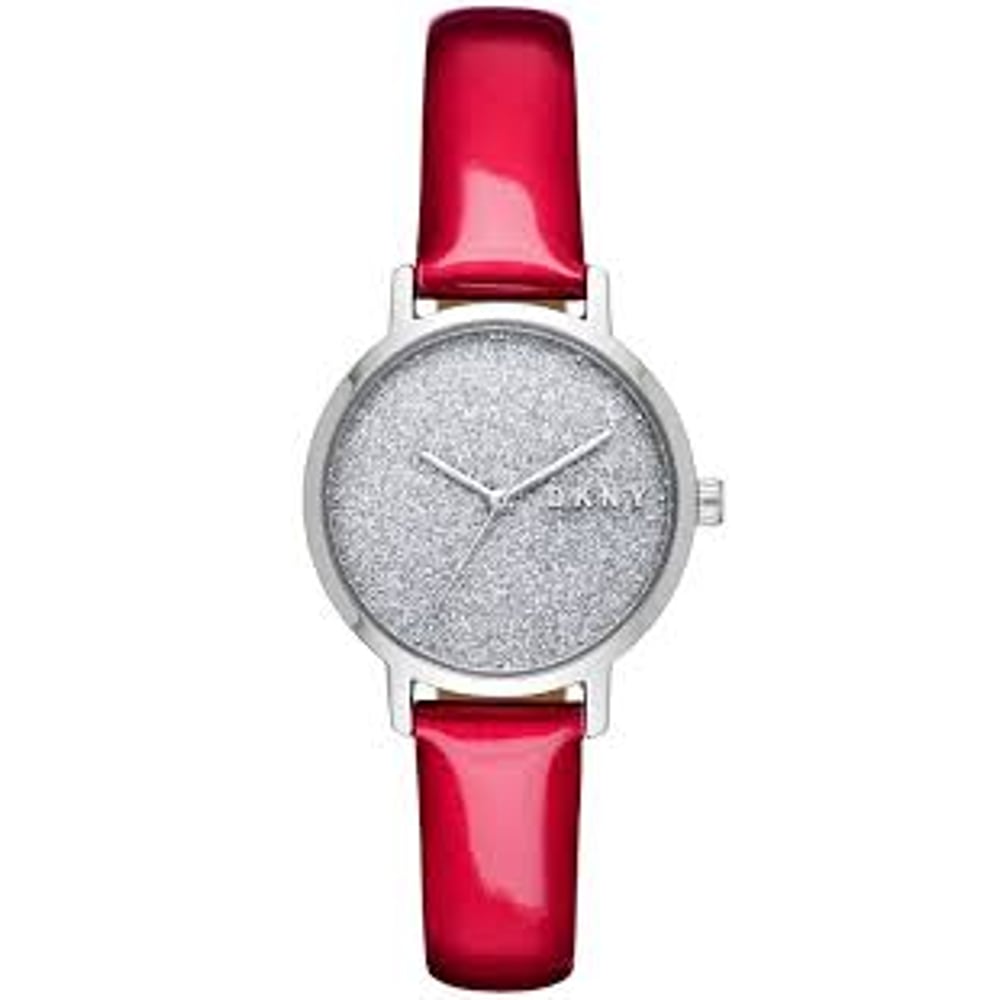 DKNY Modernist Red Leather Women Watch NY2776