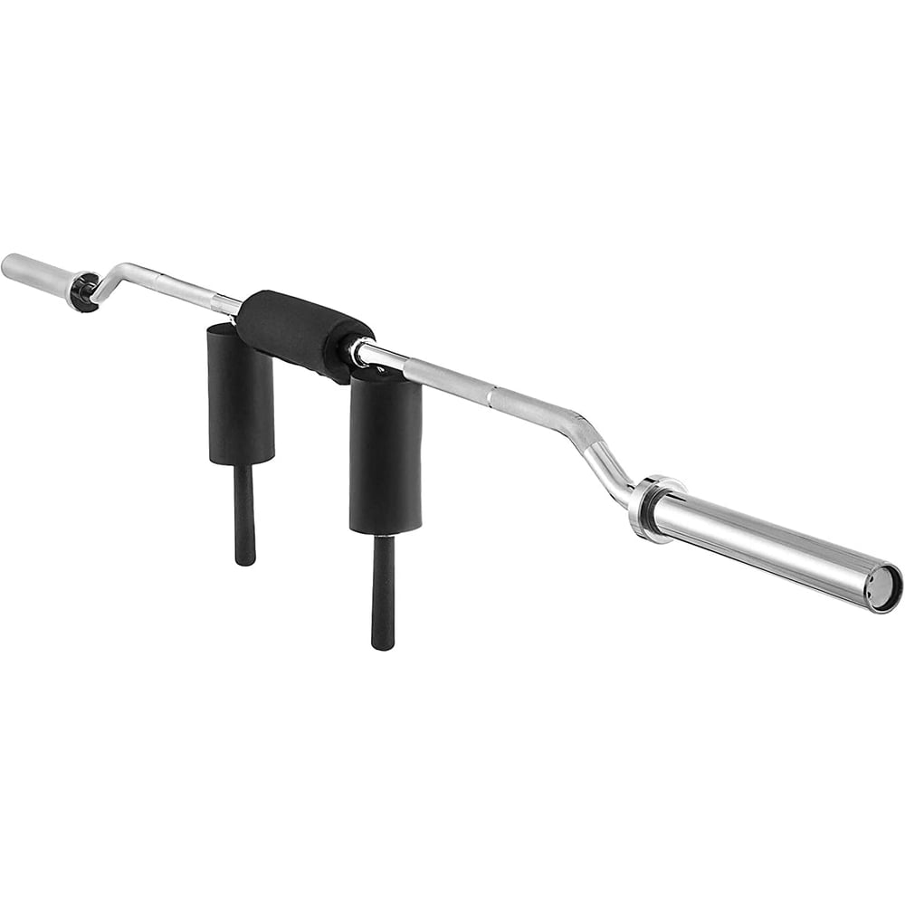 ULTIMAX Olympic Safety Squat Bar Fitness Squat Olympic Bar,700lbs Safety Squat Bar Attachment with Shoulder and Arm Pads for Weight Lifting & Bodybuilding ULTIMAX Olympic Safety Squat Bar Fitness Squat Olympic Bar,700lbs Safety Squat Bar Attachment with Shoulder and Arm Pads for Weight Lifting & Bodybuilding