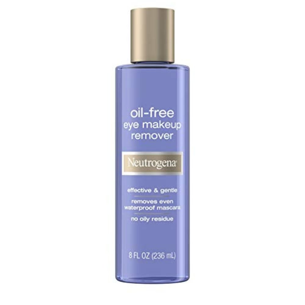 Neutrogena Gentle Oil-Free Eye Makeup Remover And Cleanser For Sensitive Eyes, Non-Greasy Remover, Removes Waterproof Mascara, Dermatologist Ophthalmologist Tested, 8.0 Fl. Oz. Neutrogena Gentle Oil-Free Eye Makeup Remover And Cleanser For Sensitive Eyes, Non-Greasy Remover, Removes Waterproof Mascara, Dermatologist Ophthalmologist Tested, 8.0 Fl. Oz.