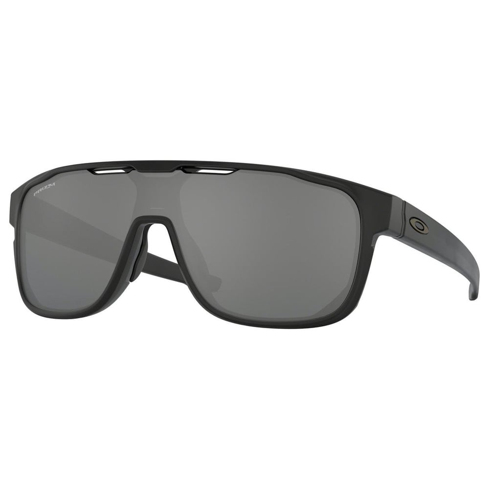 Oakley Crossrange Shield Matte Black Plastic Men Sunglasses OO9387-11