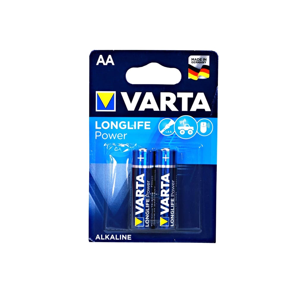 Buy Varta Longlife Power AA Battery Alkaline 2 Units – Pack Of 12 ...