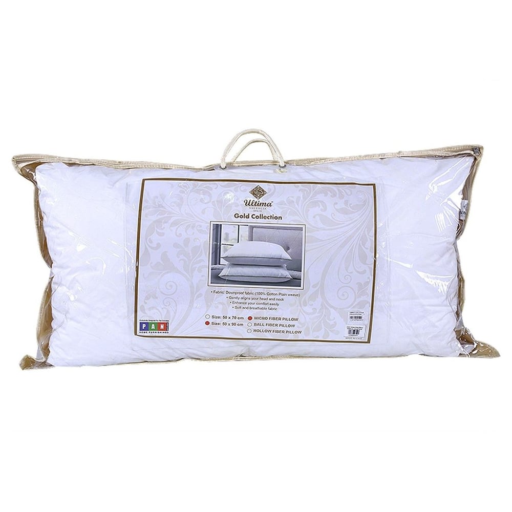 Ultima Queen Pillow 1200gm 233TC DWP White