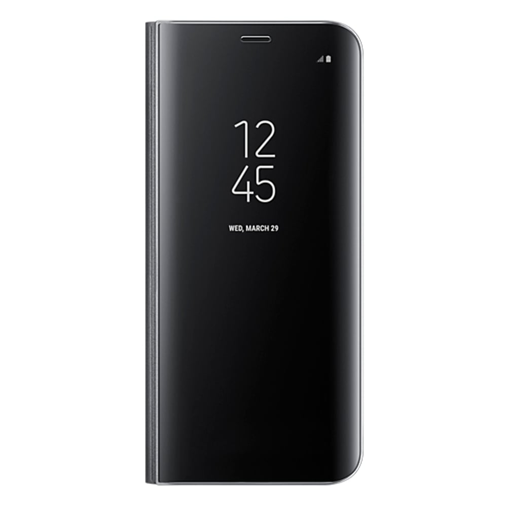 Samsung Clear View Standing Cover Black For Galaxy S8+