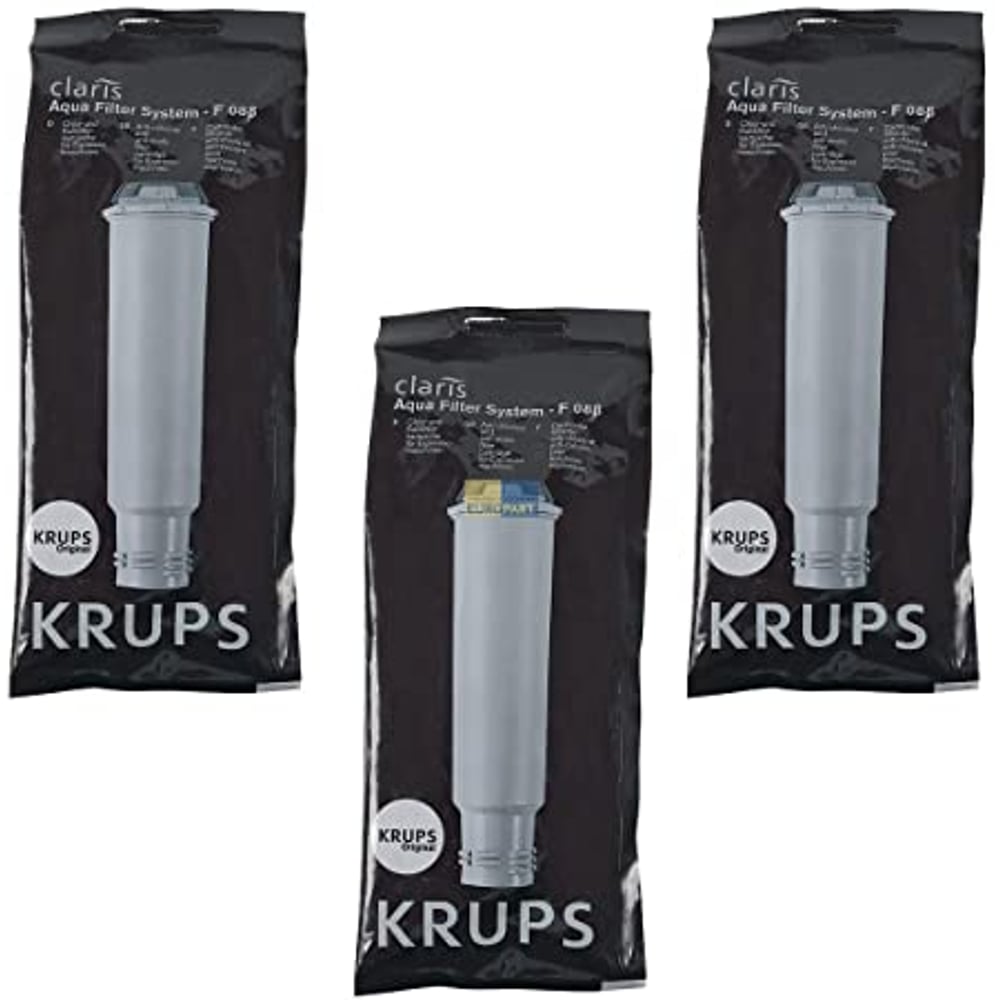 Krups Claris Water Filter F088 3 PCS Krups Claris Water Filter F088 3 PCS