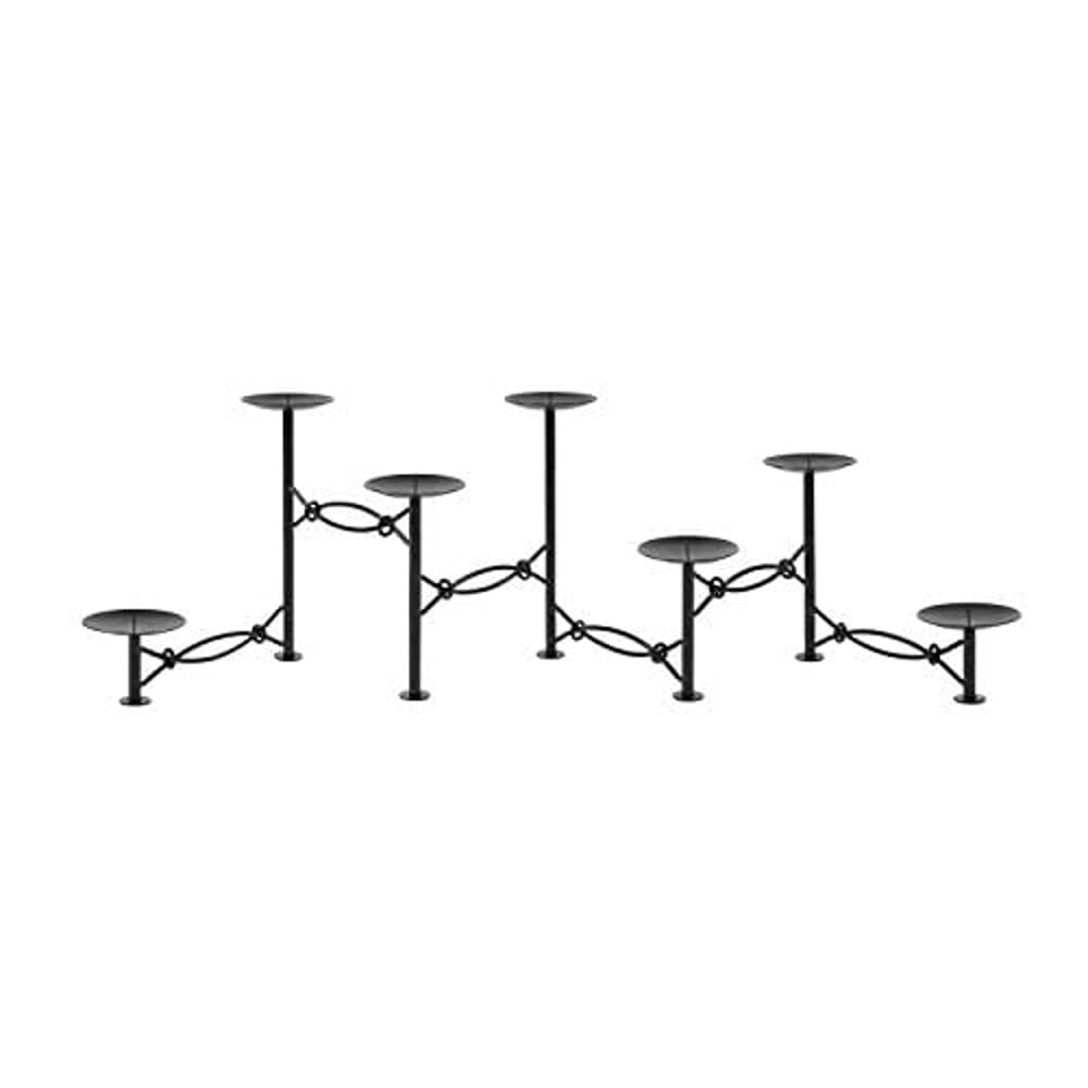 Minuteman International Six Links Wrought Iron Hearth Fireplace Candelabra Minuteman International Six Links Wrought Iron Hearth Fireplace Candelabra