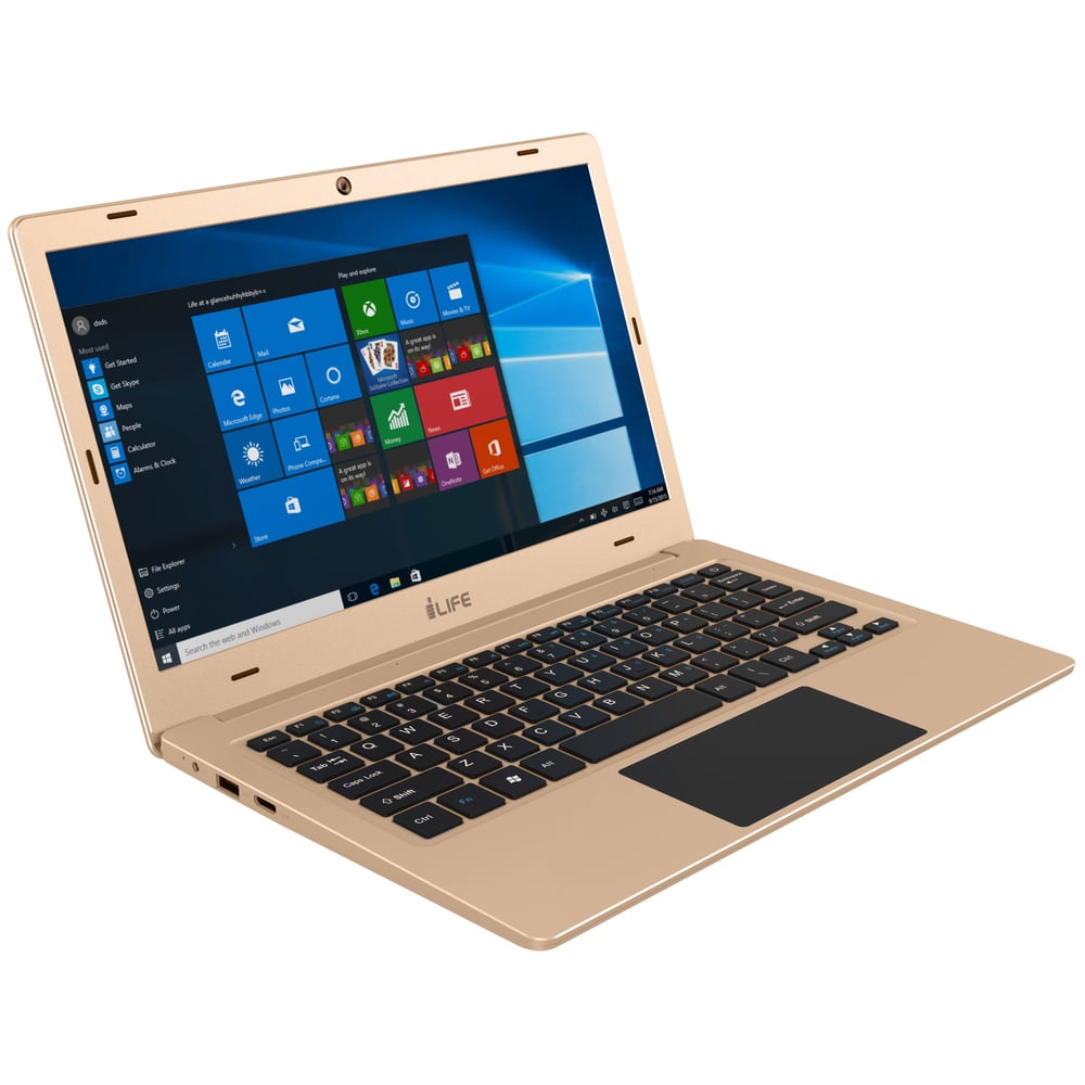 iLife ZedAir Lite Laptop - Cherry Trail 1.44GHz 2GB 32GB Shared Win10 11.6inch FHD Gold iLife ZedAir Lite Laptop - Cherry Trail 1.44GHz 2GB 32GB Shared Win10 11.6inch FHD Gold