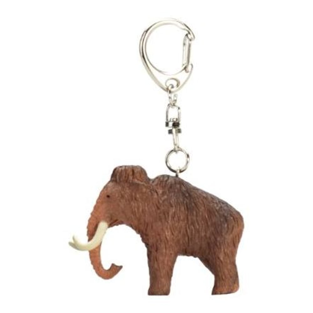 Mojo Animal Planet Woolly Mammoth Keychain Dinosaur Keychain