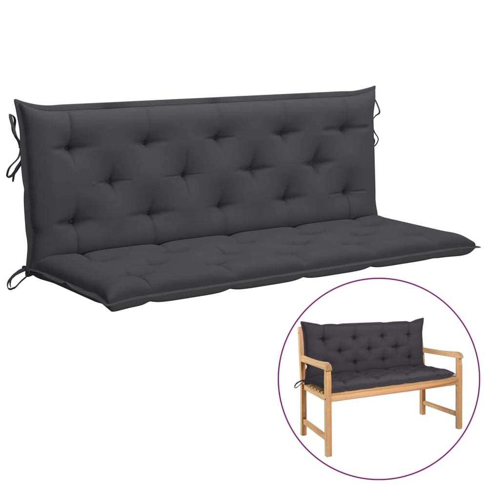 Vidaxl Cushion For Swing Chair Anthracite 150 Cm Fabric