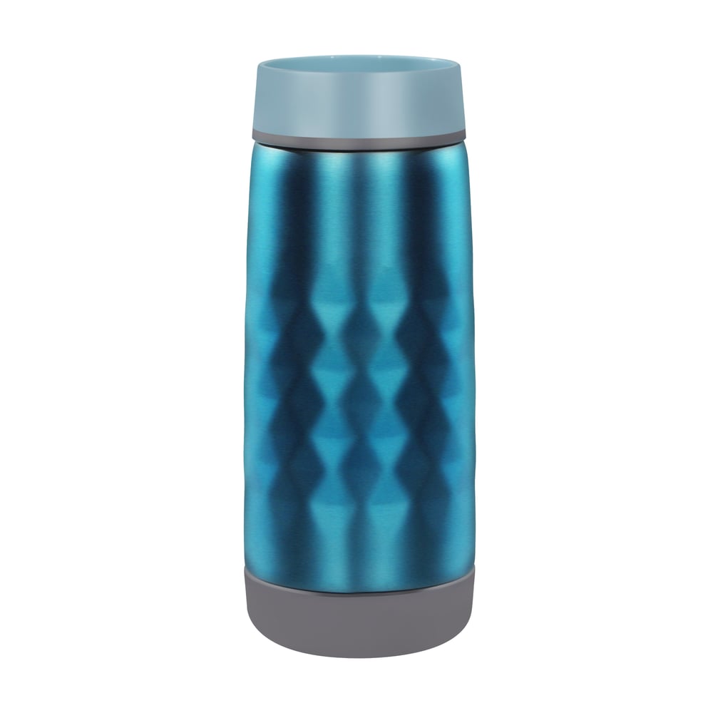 Royalford Stainless Steel Vacuum Bottle Blue 400ml