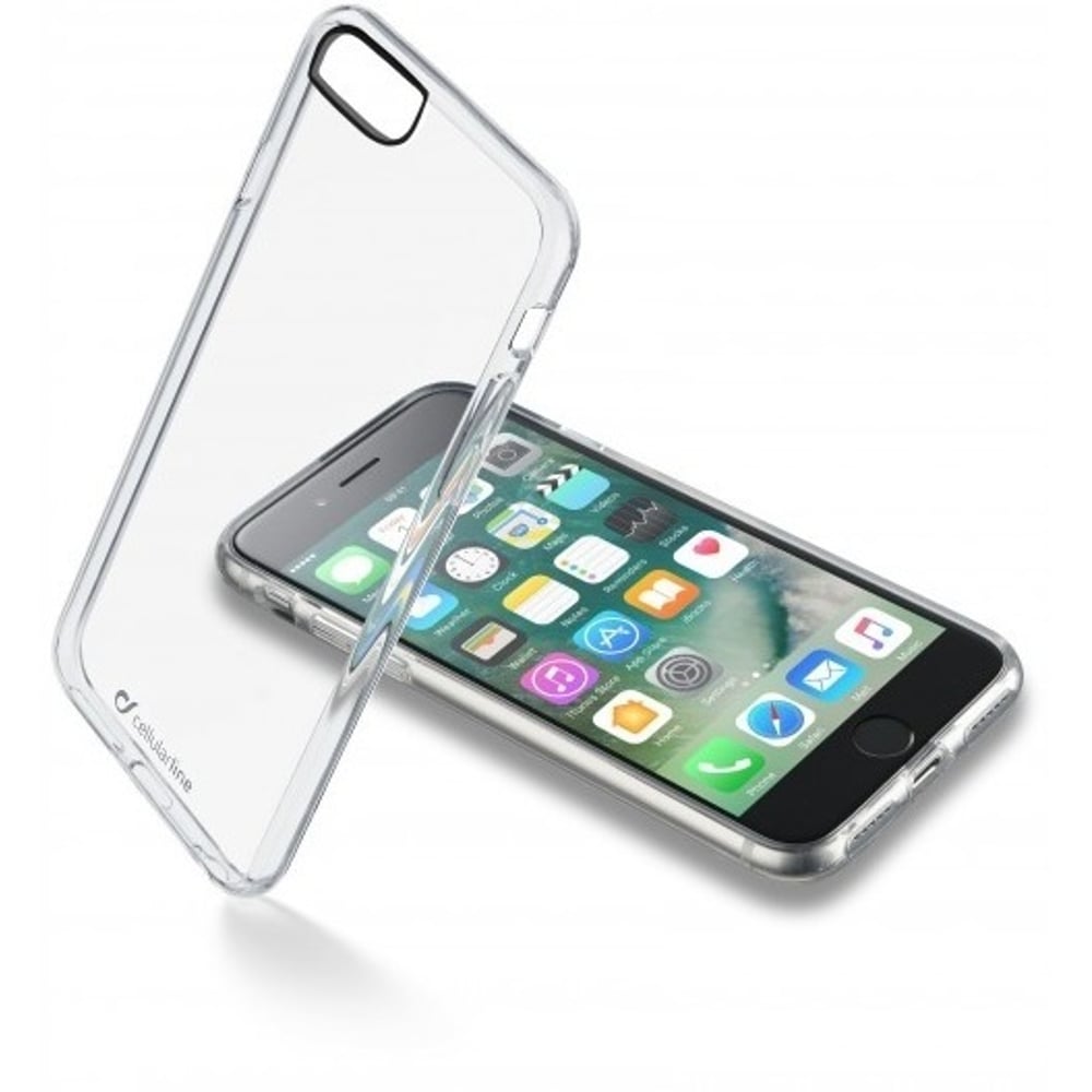 Cellular Line CLEARDUOIPH747T Transparent Clear Duo Hard Case For iPhone 7 Cellular Line CLEARDUOIPH747T Transparent Clear Duo Hard Case For iPhone 7