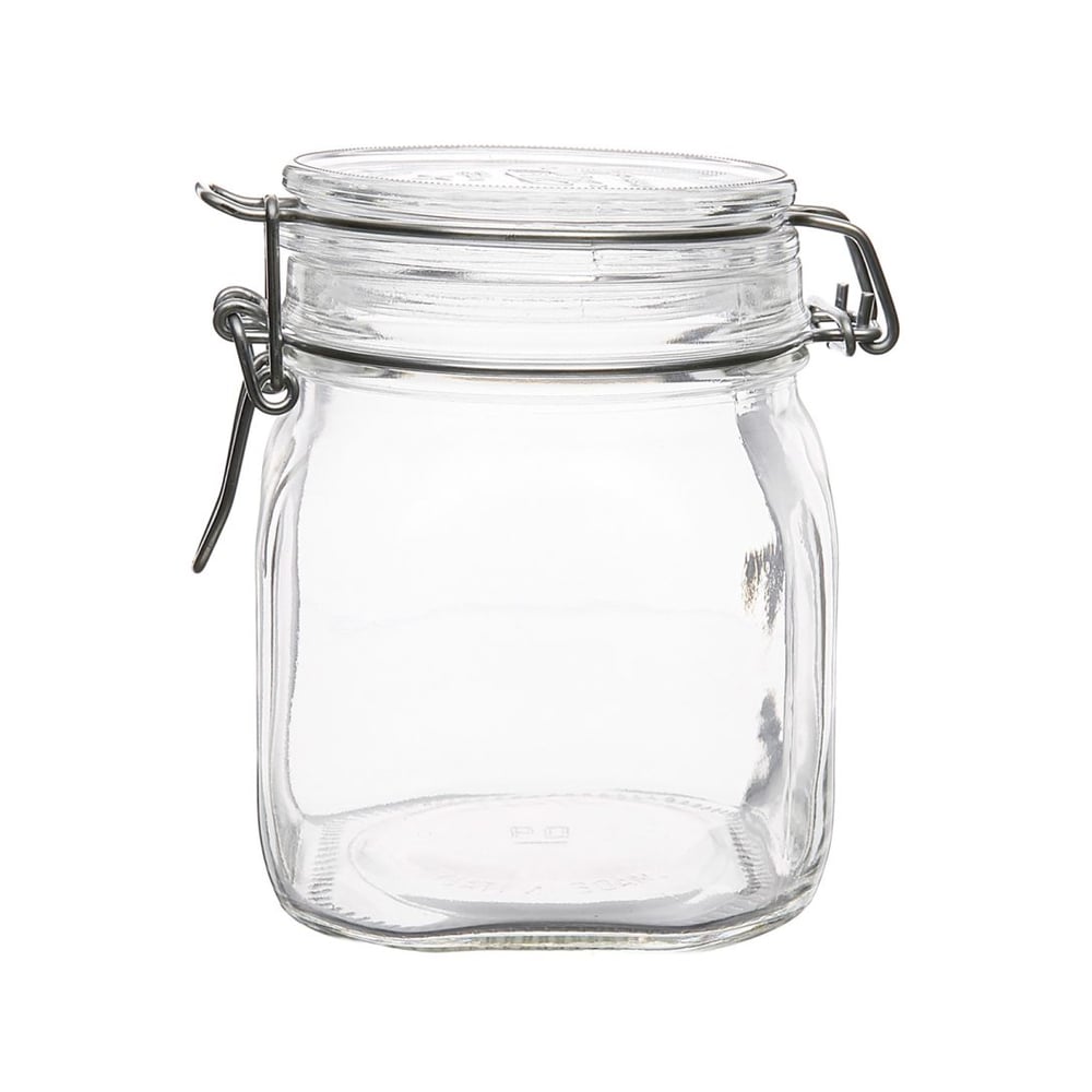 Buy Bormioli rocco Fido Clip Jar Clear 0.75L Online in UAE | Sharaf DG