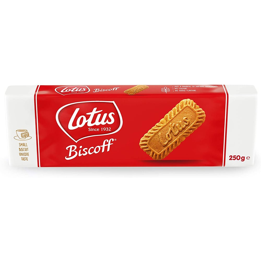 Lotus Biscoff Original Caramelized Biscuits 250g Lotus Biscoff Original Caramelized Biscuits 250g