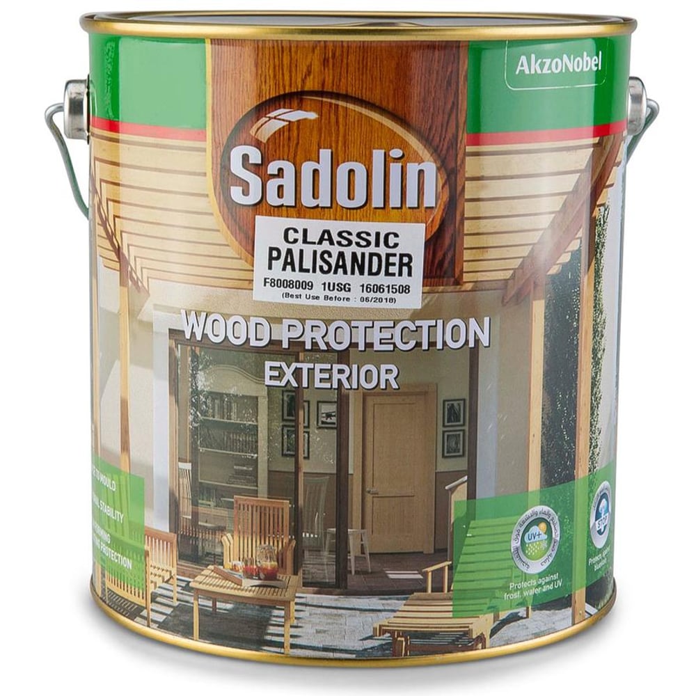Sadolin Wood Protection Exterior (3.8 L, Classic Palisander) Sadolin Wood Protection Exterior (3.8 L, Classic Palisander)