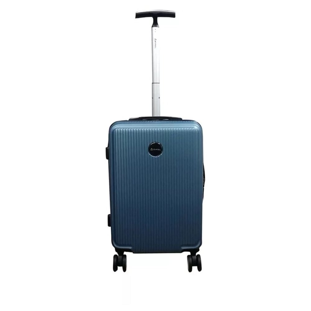 Highflyer Matrix Cabin ABS Trolley Luggage Bag 20 Inch Blue/Pink - THMATRIX20