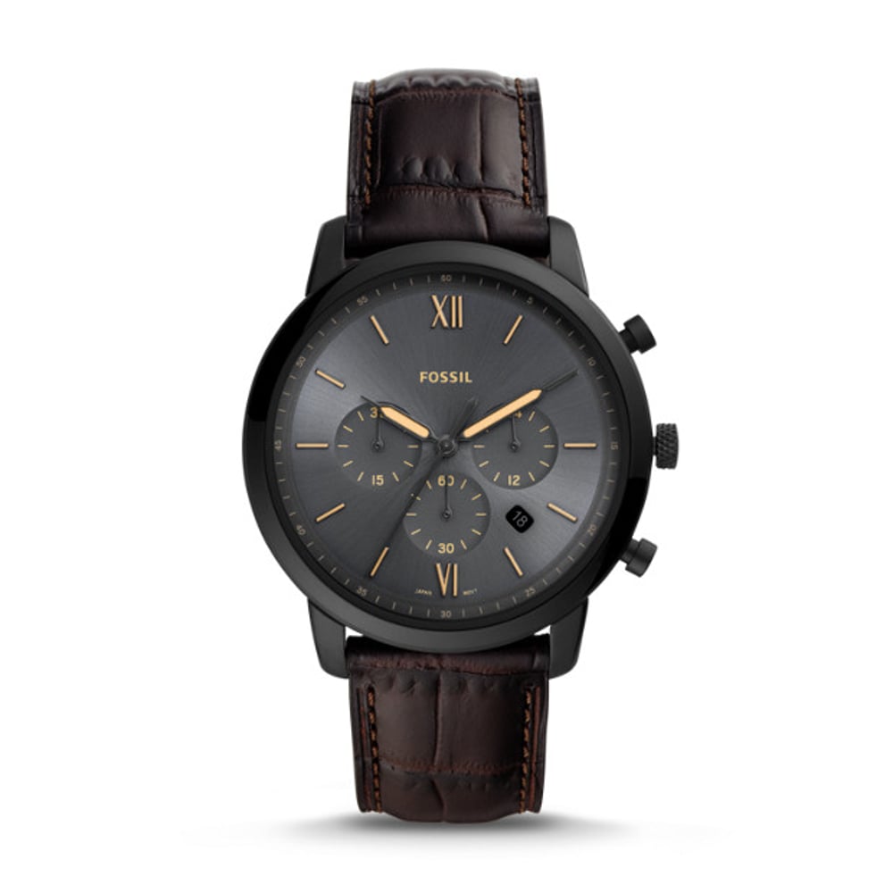 Fossil FS5579 Contemporary Analog Leather Watch For Men Fossil FS5579 Contemporary Analog Leather Watch For Men