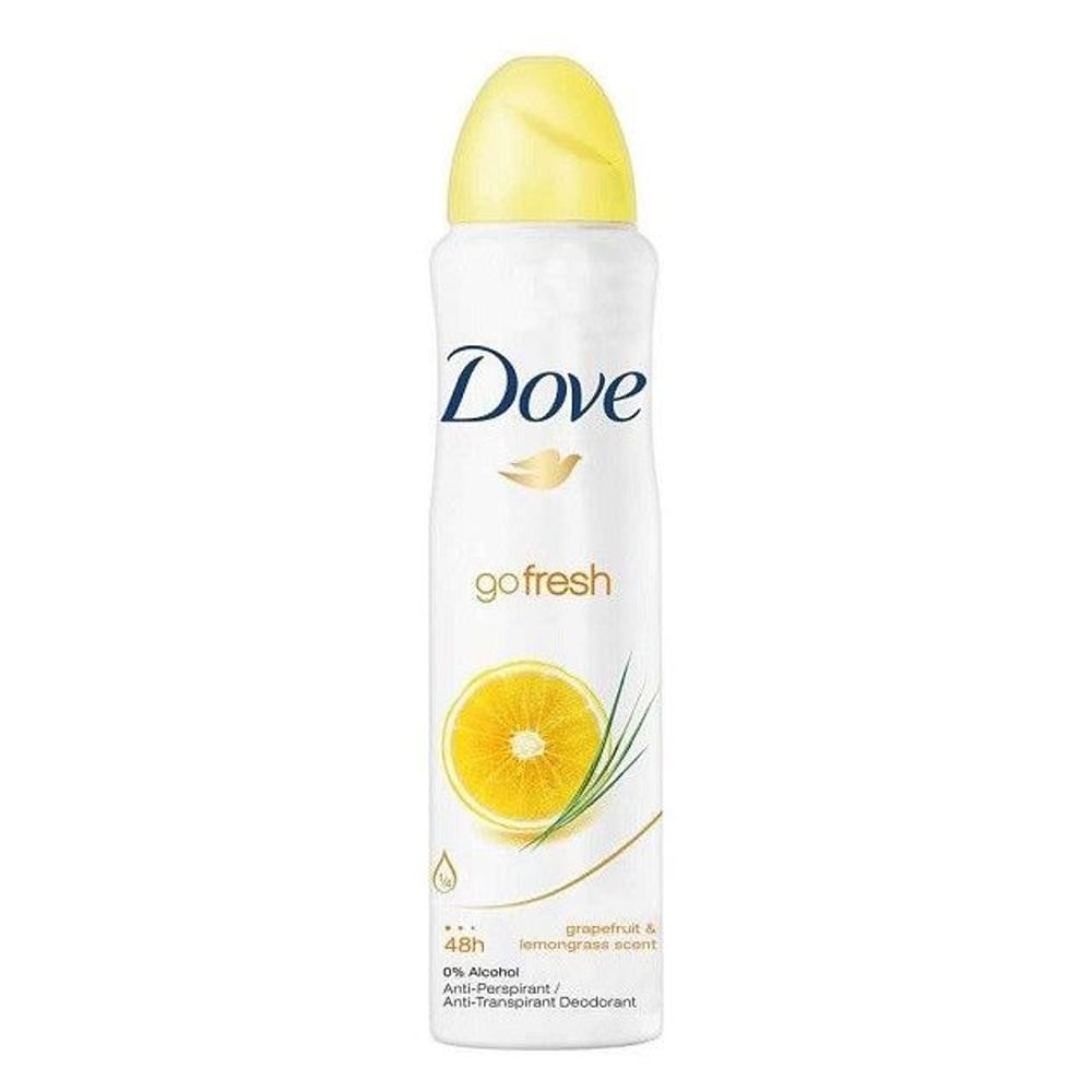 Dove Go Fresh Grapefruit & Lemon Deo For Women 150ml Dove Go Fresh Grapefruit & Lemon Deo For Women 150ml