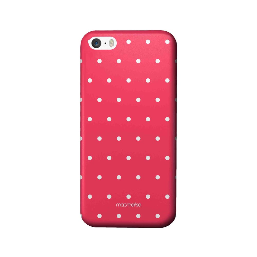 Macmerise Polka Dot Pink - Sleek Case For Iphone 5/5s Macmerise Polka Dot Pink - Sleek Case For Iphone 5/5s