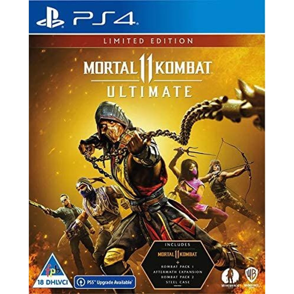 PS4 Mortal Kombat 11 - Ultimate Edition - Limited Steelbook
