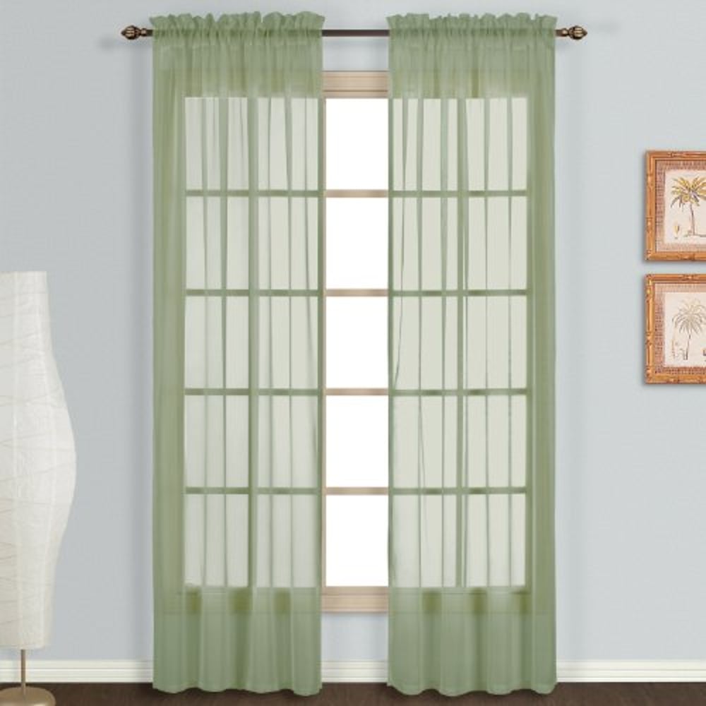 United Curtain Monte Carlo Window-Treatment-Panels, 59 X 120-Inch, Set Of 2, Sage United Curtain Monte Carlo Window-Treatment-Panels, 59 X 120-Inch, Set Of 2, Sage