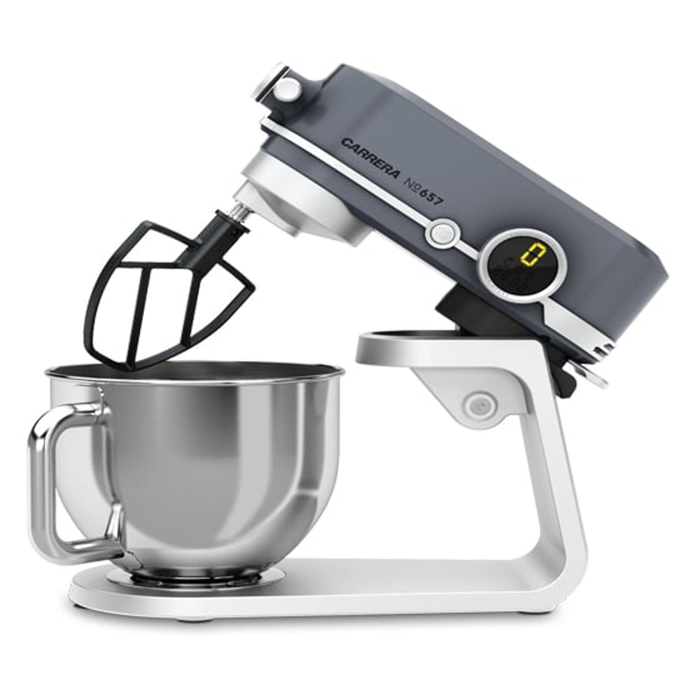 CARRERA Stand Mixer No 657 with Vegetable Slicer | Meat Grinder | Pasta Roller