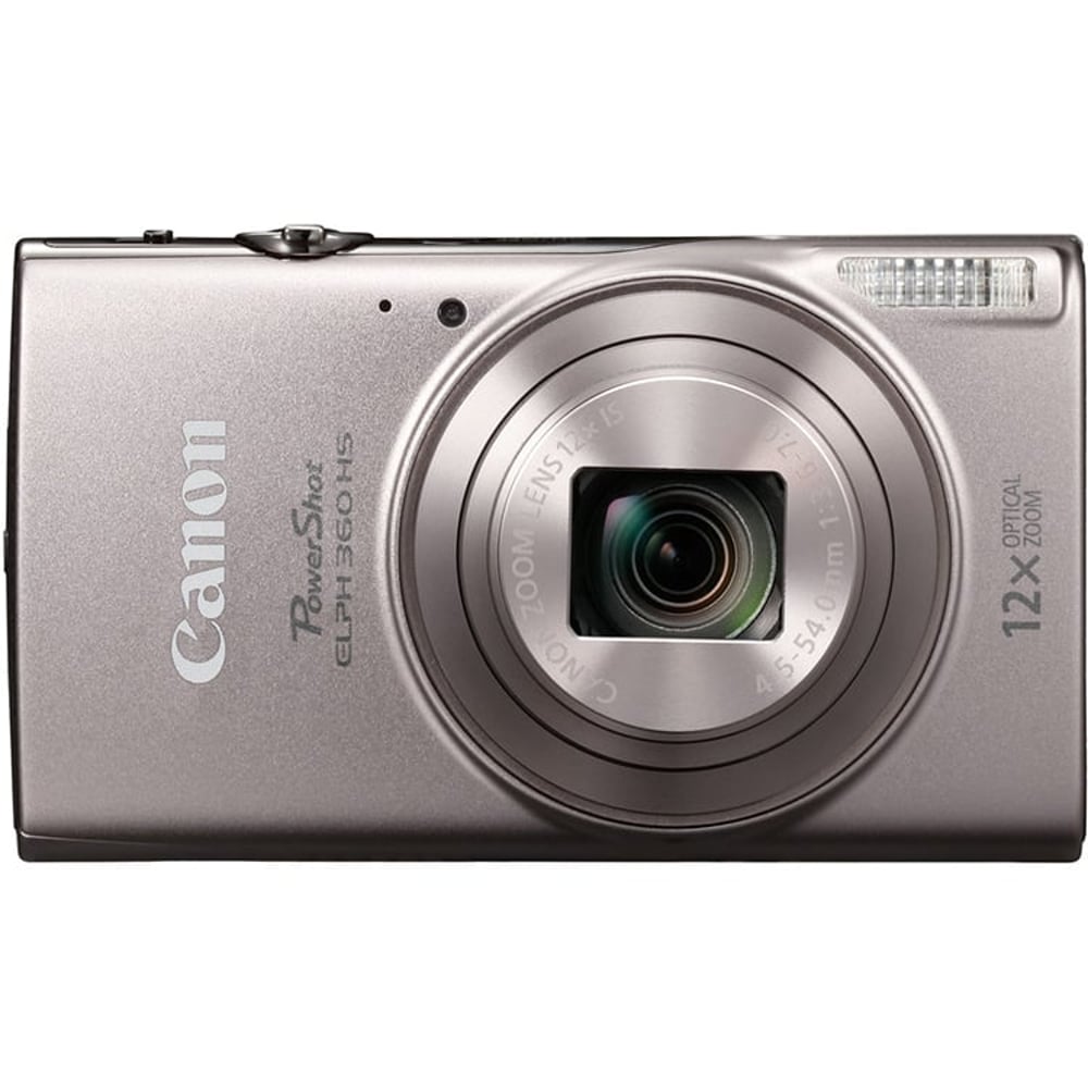 Canon PowerShot ELPH 360 HS Digital Camera - Silver