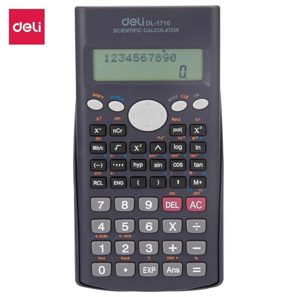 Deli 240f Scientific Calculator 10+2 Digits