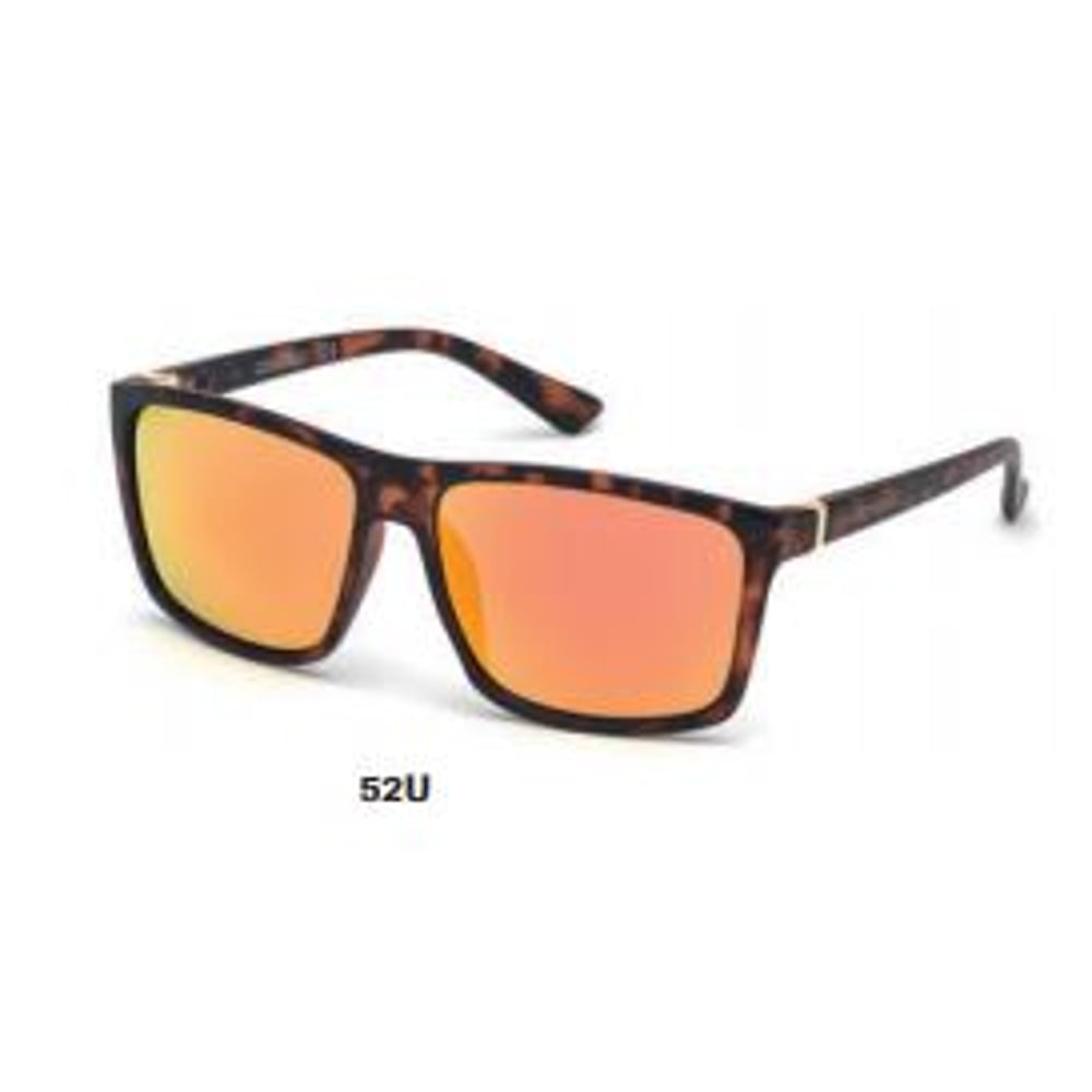 Skechers Havana Plastic Non-Polarized Men Sunglasses SE604652U58
