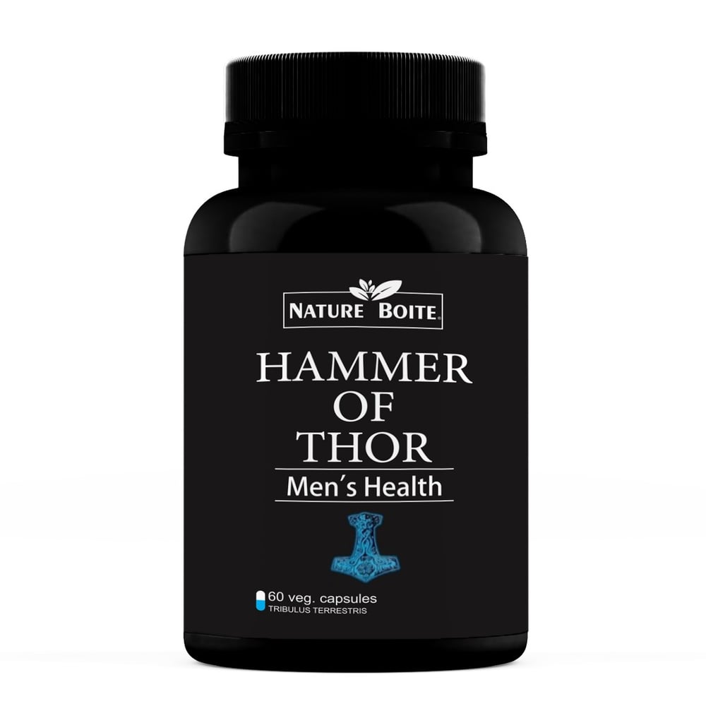 Nature Boite Hammer Of Thor Men's Health 60 Veg Cap Nature Boite Hammer Of Thor Men's Health 60 Veg Cap