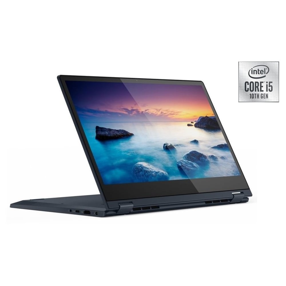 Lenovo ideapad C340-14IML Convertible Touch Laptop - Core i5 1.6GHz 8GB 256GB Shared Win10 14inch FHD Abyss Blue