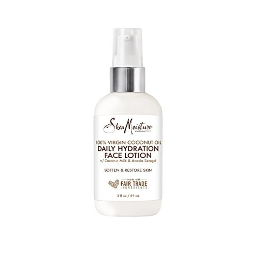 Sheamoisture Daily Hydration Face Lotion For All Skin Types 100% Virgin Coconut Oil For Daily Hydration 3 Oz