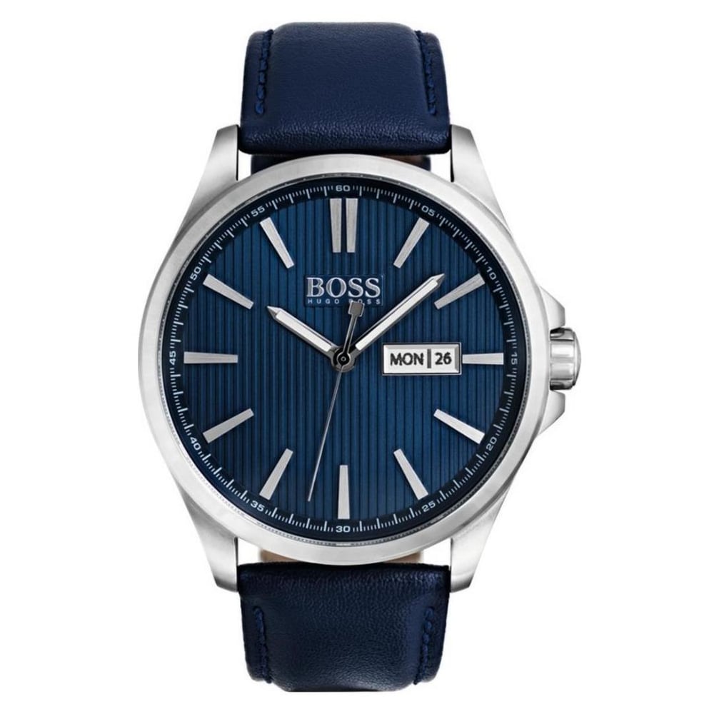 Hugo Boss The James Watch For Men with Blue Leather Strap