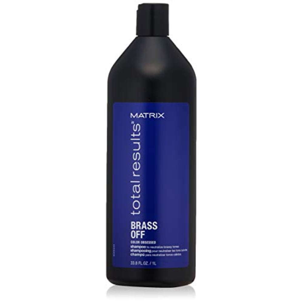 Matrix Total Results Brass Off Color Depositing Blue Shampoo 33.8 Fl. Oz. Matrix Total Results Brass Off Color Depositing Blue Shampoo 33.8 Fl. Oz.