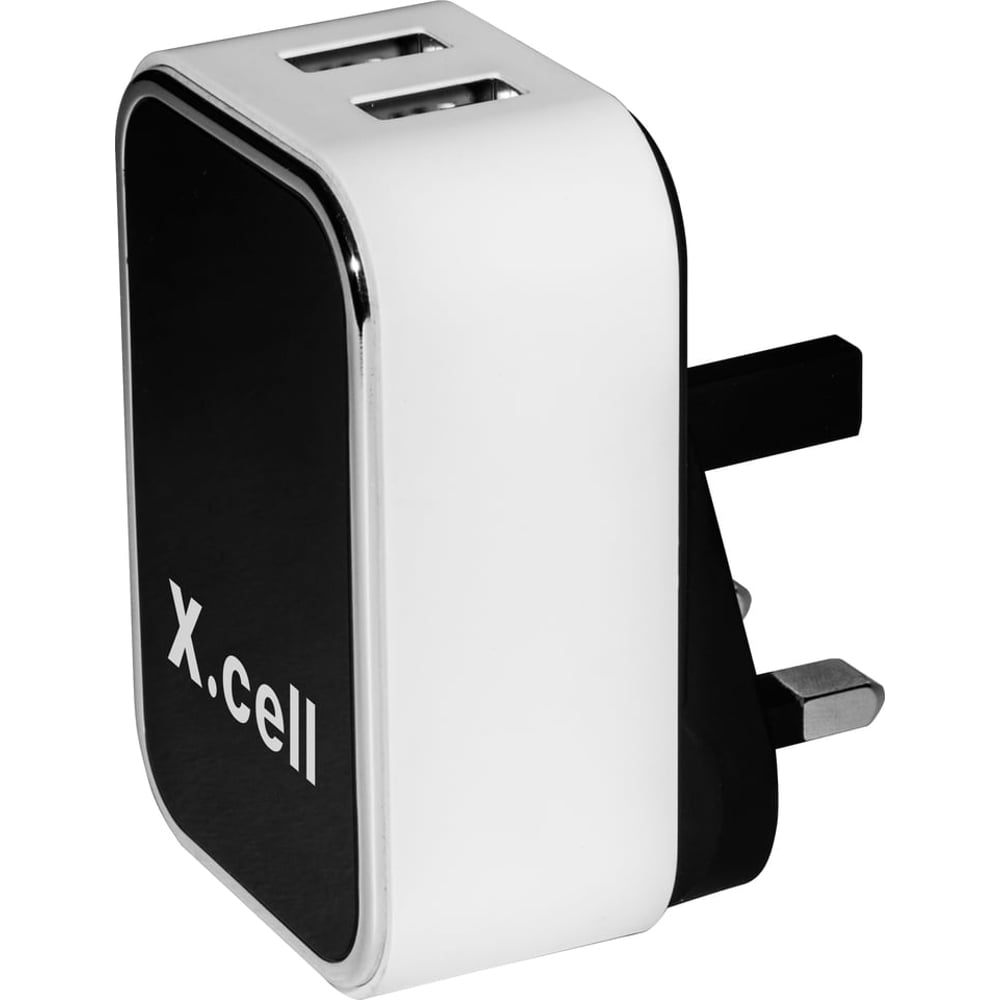 Xcell HC221 Dual USB Home Charger + CC101M Car Charger Xcell HC221 Dual USB Home Charger + CC101M Car Charger