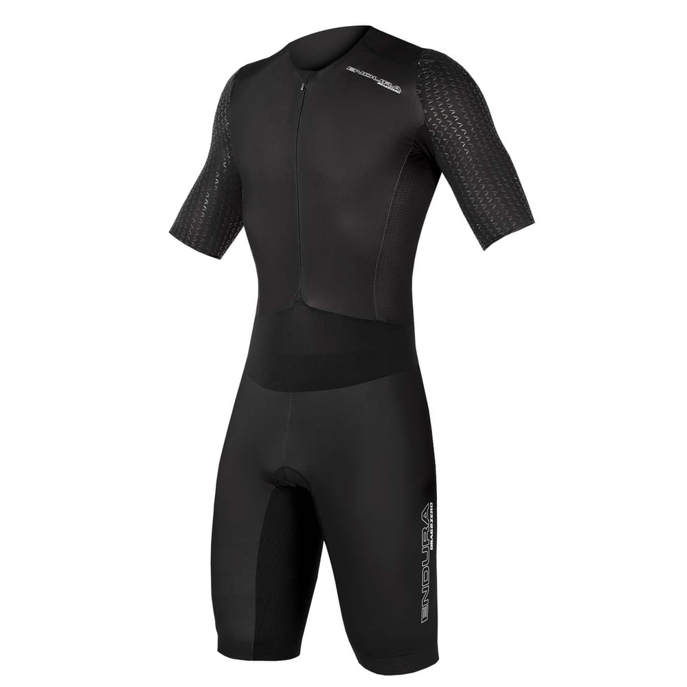 Endura Qdc D2z S/s Tri Suit Sst, Large, Black